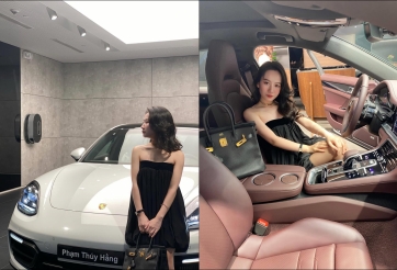 Tốt nghiệp đại học, nữ 9x Việt được bố mẹ tặng Porsche 8 tỷ đồng
