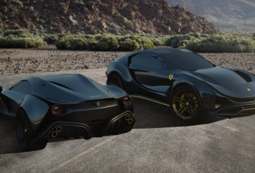 Dân mạng xôn xao về hình ảnh chiếc SUV đầu tiên của Ferrari