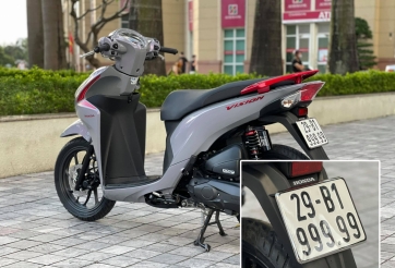 Chiêm ngưỡng Honda Vision biển ngũ quý 9 giá hơn 400 triệu đồng