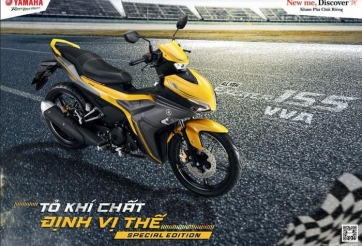 Yamaha Exciter 155 VVA màu cực “độc” ra mắt, cạnh tranh Winner X