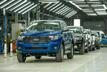 Ford Ranger 2021 lắp ráp tại Việt Nam ra mắt, giá từ 616 triệu đồng