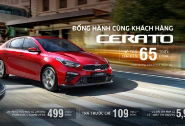 Giảm 65 triệu đồng, giá xe Kia Cerato rẻ ngang xe hạng B Vios, Accent