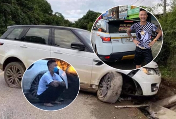 Range Rover tiền tỷ gặp tai nạn, dân mạng nhận ra ngay xe “người quen”