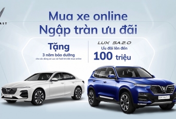 VinFast bán ô tô trực tuyến đầu tiên tại Việt Nam