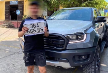 Ford Ranger Raptor biển số “ngũ quý 6” về tay dân chơi Thanh Hóa