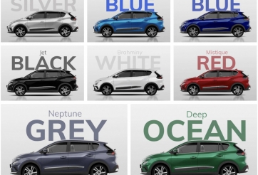 Lộ diện bảng màu VinFast VF e34 với tên gọi như xe sang