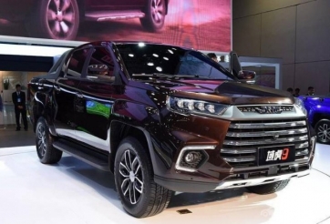 Bán tải Trung Quốc đẹp long lanh ra mắt, giá rẻ hơn Ford Ranger