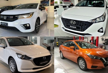 Những mẫu sedan hạng B giảm giá mạnh nhất: Vios, Accent rẻ bất ngờ