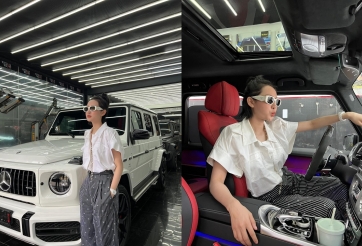 Hiền Hồ “chơi lớn” tậu Mercedes-AMG G 63 giá hơn 13 tỷ đồng