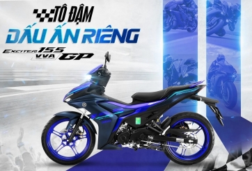 Yamaha Exciter 155 VVA GP mới ra mắt, cạnh tranh Honda Winner X