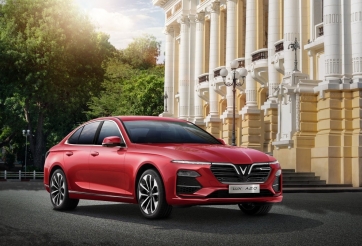 Giá hấp dẫn, VinFast Lux A2.0 dẫn đầu phân khúc sedan hạng E năm 2021