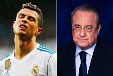 Chủ tịch Perez phát biểu gây 'sốc' về Ronaldo: Khi tình yêu hóa hận thù