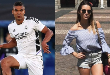 Bà xã của sao Real tiếc 'hùi hụi' khi Casemiro chuyển đến MU