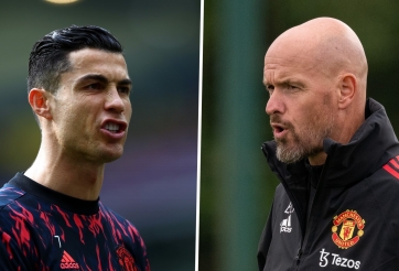Ten Hag nhắc cực khéo, khiến Ronaldo sợ 'tím mặt' trước thềm World Cup