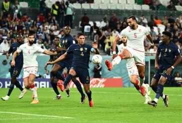 Trực tiếp Pháp 1-1 Tunisia: Hy vọng chấm hết!