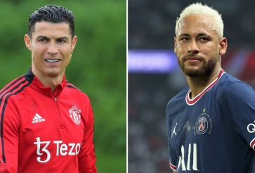 Neymar tái hiện khoảnh khắc 'đáng xấu hổ' của Cristiano Ronaldo