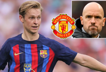 De Jong gọi điện cho HLV Erik ten Hag trả lời thương vụ gia nhập MU