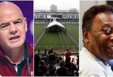 Đã có đội bóng lấy Pele đặt tên SVĐ Quốc gia theo lời chủ tịch FIFA