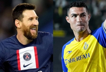 Đã rõ lý do khiến PSG quyết định để Messi và Ronaldo đối đầu