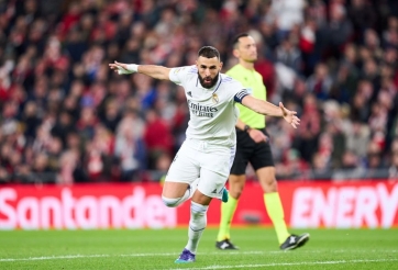 Benzema lập siêu phẩm, Barca nhọc nhằn giữ ngôi đầu
