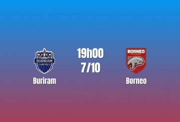 Nhận định Buriram Utd vs Borneo: Đại chiến bảng A, 19h00 ngày 07/10/2026