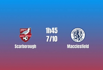Nhận định Scarborough vs Macclesfield: Cuộc đấu cân bằng, 1h45 ngày 07/10/2026