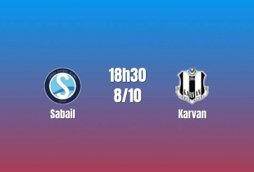 Nhận định Sabail vs Karrvan: Cơ hội tạo khác biệt từ sự chắc chắn, 18h30 ngày 08/10/2026