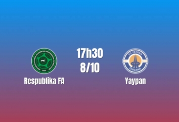 Nhận định Respublika FA vs Yaypan: Cuộc đấu khó lường, 17h30 ngày 08/10/2026