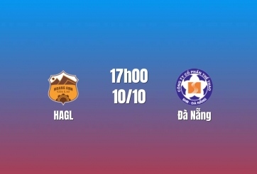 Nhận định HAGL vs Đà Nẵng: Thử thách tại Quy Nhơn, 17h00 ngày 10/10/2026
