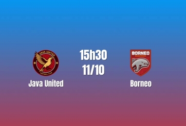 Nhận định Java United vs Borneo: Cuộc đọ sức khó lường, 15h30 ngày 11/10/2026