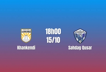 Nhận định Khankendi vs Sahdag Qusar: Khách thăng hoa, 18h00 ngày 15/10/2026