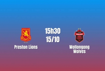 Nhận định Preston Lions vs Wollongong Wolves: Màn so tài cân sức, 15h30 ngày 15/10/2026