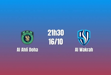 Nhận định Al Ahli Doha vs Al Wakrah: Cuộc đua cân bằng, 21h30 ngày 16/10/2026