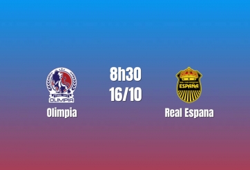 Nhận định Olimpia vs Real Espana: Đại chiến khó lường, 8h30 ngày 16/10/2026