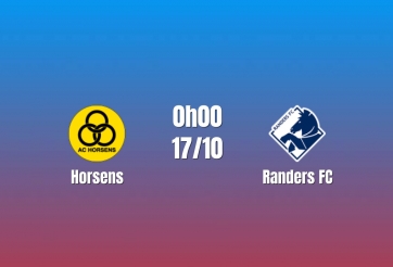 Nhận định Horsens vs Randers FC: Chủ nhà tìm lại nhịp thắng, 0h00 ngày 17/10/2026