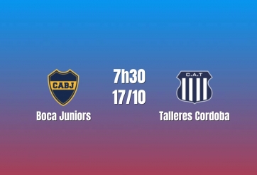Nhận định Boca Juniors vs Talleres Cordoba: Thử thách bản lĩnh, 7h30 ngày 17/10/2026