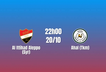 Nhận định Al Ittihad Aleppo vs Ahal: Chờ màn đáp trả, 22h00 ngày 20/10/2026