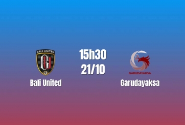 Nhận định Bali United vs Garudayaksa: Chủ nhà cần phản ứng, 15h30 ngày 21/10/2026