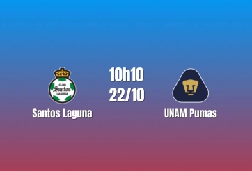 Nhận định Santos Laguna vs UNAM Pumas: Cuộc chiến giành vé Liguilla, 10h10 ngày 22/10/2026