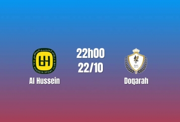 Nhận định Al Hussein vs Doqarah: Chủ nhà tìm lại nhịp thắng, 22h00 ngày 22/10/2026