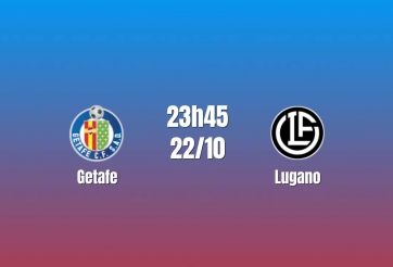 Nhận định Getafe vs Lugano: Khó lường tại Coliseum, 23h45 ngày 22/10/2026
