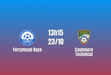 Nhận định Ferrymead Bays vs Cashmere Technical: Khó cản đội đầu bảng, 13h15 ngày 23/10/2026