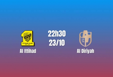 Nhận định Al Ittihad vs Al Diriyah: Thử thách cho đội khách, 22h30 ngày 23/10/2026
