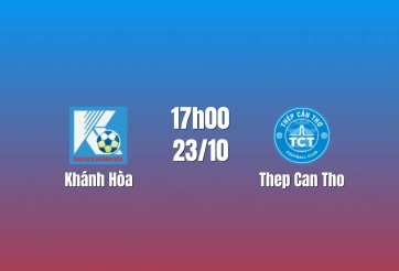 Nhận định Khánh Hòa vs Thép Cần Thơ: Điểm tựa Nha Trang, 17h00 ngày 23/10/2026
