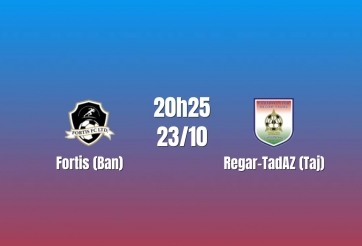Nhận định Fortis vs Regar-TadAZ: Quyết định vé đi tiếp, 20h25 ngày 23/10/2026