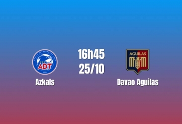 Nhận định Azkals vs Davao Aguilas: Đội khách tự tin, 16h45 ngày 25/10/2026