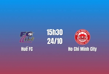 Nhận định Huế vs Ho Chi Minh City: Điểm tựa sân Tự Do, 15h30 ngày 24/10/2026