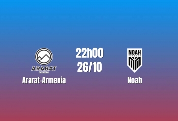 Nhận định Ararat-Armenia vs Noah: Thử thách ngôi đầu, 22h00 ngày 26/10/2026