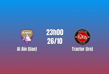 Nhận định Al Ain vs Tractor: Sức ép từ hai thất bại, 23h00 ngày 26/10/2026