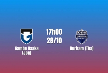 Nhận định Gamba Osaka vs Buriram: Thử thách trên đất Nhật, 17h00 ngày 28/10/2026